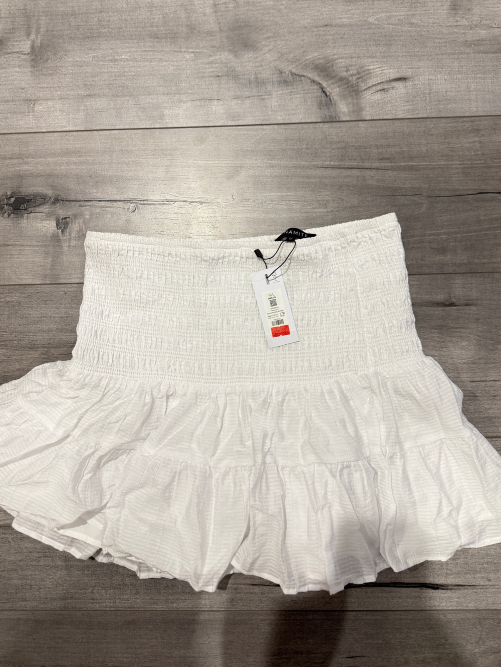 Dynamite Inaya Mini Smocked Skirt